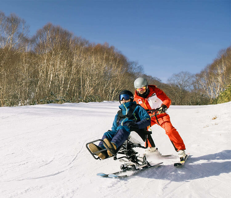 デュアルスキー体験付き プレミア観光タクシー