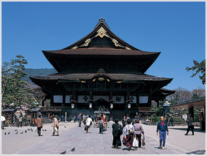 善光寺本堂 写真